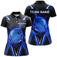 Load image into Gallery viewer, Personalized Bowling Team Shirts for Women Polo Bowling Shirt Multicolor QZT455