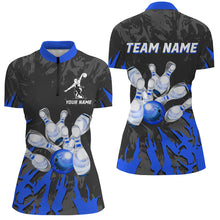 Load image into Gallery viewer, Custom Bowling Quarter-Zip Shirt For Men &amp; Women Team Bowling Jersey Multicolor BDT458