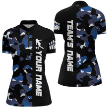 Load image into Gallery viewer, Camo Bowling Quarter-Zip Shirt For Men And Women Personalized Bowling Jerseys Team BDT446