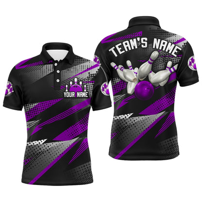 Bowling Polo Shirt For Men Bowling Team League Jersey Custom Bowling Shirt BDT268