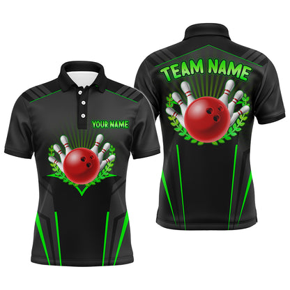 Personalized Bowling Jersey For Men Bowling Team League Shirts Custom Bowling Polo Shirt BDT378