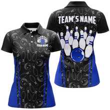 Load image into Gallery viewer, Custom Bowling Jersey For Women Seamless Pattern Bowling Shirt Team Bowling Polo Shirt BDT302