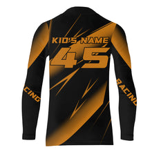 Load image into Gallery viewer, Motocross Racing Jersey Orange Upf30+ Dirt Bike Shirt Motorcycle Off-Road Jersey XM293
