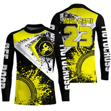Load image into Gallery viewer, Motocross Jersey Yellow Custom Dirt Bike Shirt For Kid Men Women Off-road Racing Shirt XM311