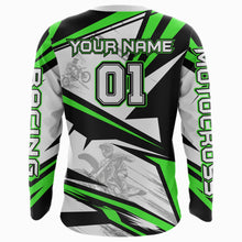 Load image into Gallery viewer, Green Dirt Bike Racing Jersey Upf30+ Motocross Shirt Men Kid Women Off-Road Jersey XM279