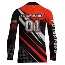 Load image into Gallery viewer, Dirt Bike MX Racing Jersey Red Upf30+ Motocross Shirt Women Kid Off-Road Shirt XM280