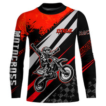 Load image into Gallery viewer, Dirt Bike MX Racing Jersey Red Upf30+ Motocross Shirt Women Kid Off-Road Shirt XM280