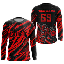 Load image into Gallery viewer, Motocross Jersey Kid Men Women Upf30+ Red Racing Dirt Bike Shirt Off-Road Motorcycle XM286
