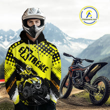 Load image into Gallery viewer, Custom Yellow ATV Motocross Hoodie for Men Women Quad Shirt ATV Riding Hoodie MHATV20