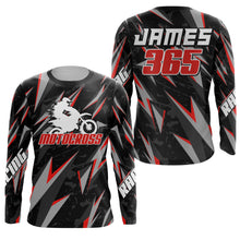 Load image into Gallery viewer, Custom MX Motocross Jersey Men Women Kid Upf30+ Dirt Bike Shirt Motocross Jersey Off-road XM39