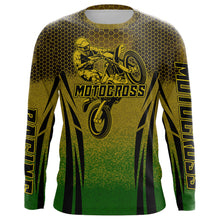 Load image into Gallery viewer, Custom Dirt Bike Racing Jersey Men Kid UPF30+ Motocross Off-Road Jersey Youth MX Shirt XM164