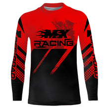 Load image into Gallery viewer, Motocross MX Racing Jersey Men Kid Women UPF30+ Red Off-road Dirt Bike Riding Shirt XM233