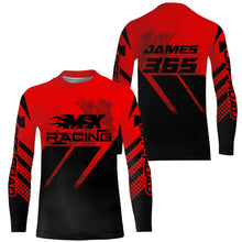 Load image into Gallery viewer, Motocross MX Racing Jersey Men Kid Women UPF30+ Red Off-road Dirt Bike Riding Shirt XM233
