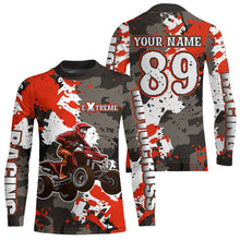 Load image into Gallery viewer, Camo ATV Racing Jersey Custom ATV Riding Shirt Quad Bike ATV Jersey for Kid Adult MX115