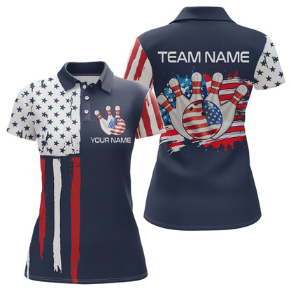 Custom American Bowling Shirt Bowling Jersey for Men Women Team Polo&1/4 Zip MBL59