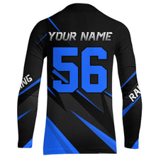 Load image into Gallery viewer, Motocross Racing Jersey Blue Men Kid Upf30+ Dirt Bike Shirt Off-Road Racing Jersey XM248-B
