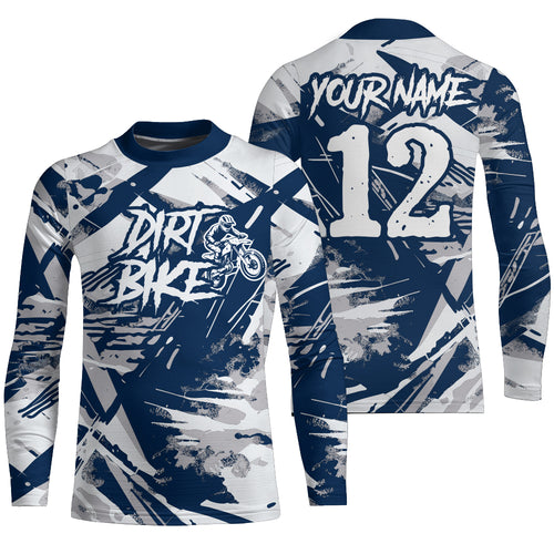 Motocross Racing Dirt Bike Jersey Upf30+ Motorcycle Riding Shirt Kid Men Women XM320