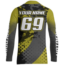 Load image into Gallery viewer, Custom Motocross Jersey Youth UPF30+ Racing Dirt Bike Shirt Men Kid Off-Road MX Riding Jersey XM153
