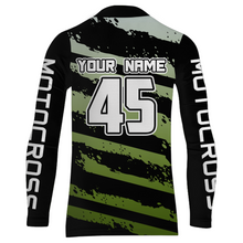 Load image into Gallery viewer, Custom ATV Motocross Jersey UPF30+ Quad Bike Shirt Men Kid ATV MX Racing Off-Road MX27