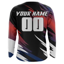 Load image into Gallery viewer, Motocross Jersey Red Upf30+ Men Women Kid Dirt Bike Shirt Extreme Racing Jersey Off-road XM42