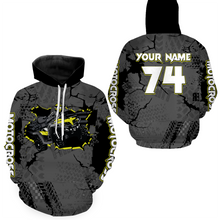 Load image into Gallery viewer, Personalized ATV Motocross Hoodie for Men Women Quad Bike ATV Racing Hoodie MHATV03