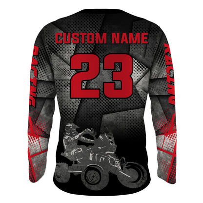 ATV Motocross Racing Jersey UPF30+ ATV Quad Bike Riding Jersey For Men Women Kid MX36