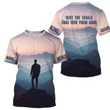 Load image into Gallery viewer, Hiking Shirt Men Women Long Sleeve Upf30+ Hiking T Shirts Clothes Breathable For Hiker HM06
