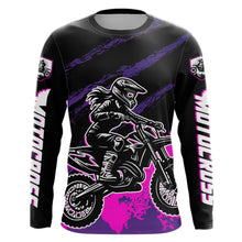Load image into Gallery viewer, Women Motocross Shirts Kid Adult Pink Motocross MX Off-Road Motocycle Shirt UPF30+ DNT65