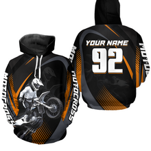 Load image into Gallery viewer, Personalized Racing Hoodie Youth Dirt Bike Motocross Hoodie Shirt for Men Women HOT11