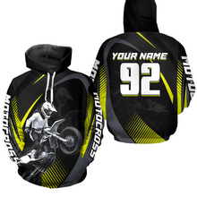 Load image into Gallery viewer, Personalized Racing Hoodie Youth Dirt Bike Motocross Hoodie Shirt for Men Women HOT11