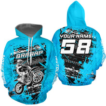 Load image into Gallery viewer, Custom Dirt Bike Jersey Motocross Jersey Upf30+ Mens Women Motocross Shirt| CTP21