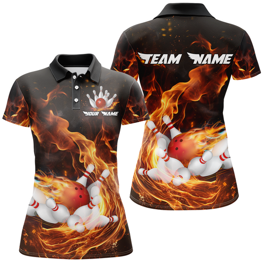 Custom Bowling Jersey Men And Women Custom Bowling Shirts Unisex Polo Bowling Team Shirt CP12