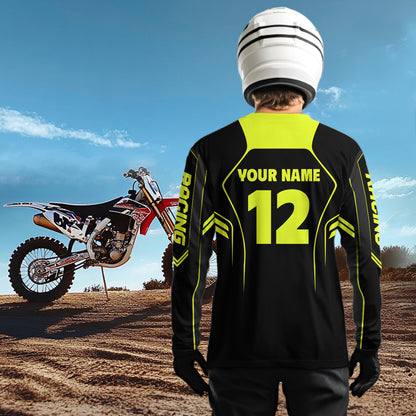 Motocross Racing Jersey Custom Dirt Bike Shirts for Men Kid Women Motorcycle Jersey XM397