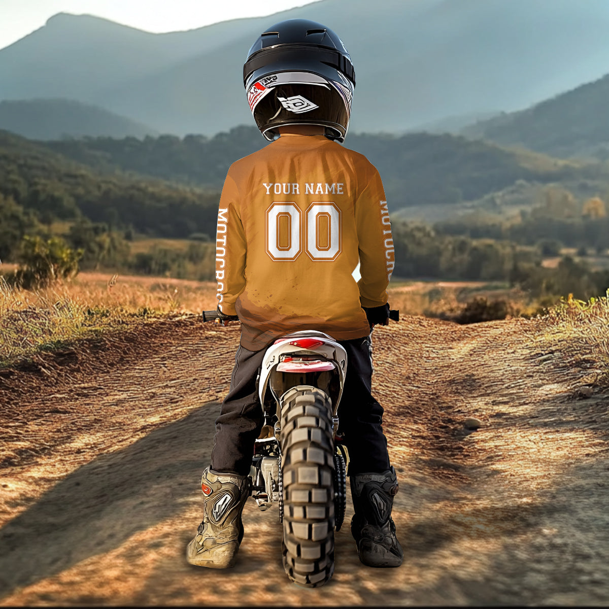 Wolf Racing Custom Motocross Jersey Dirt Bike Shirt for Men Kid Women Moto Shirt XM402