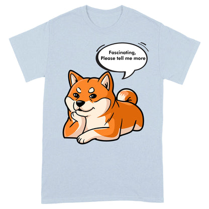 Funny Shiba Inu Dog Unisex Standard T-Shirt, Shiba Inu Funny Tee For Dog Lover IPHW9364