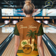 Load image into Gallery viewer, Summer Bowling Shirt for Men and Women Bowling Team League Quarter-Zip Gift for Bowlers QZT698