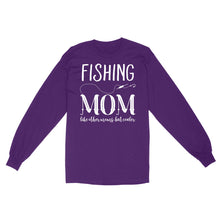 Load image into Gallery viewer, Fishing mom fishing Long Sleeve