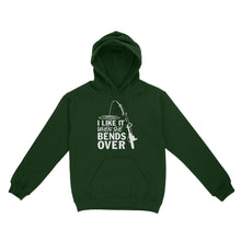Load image into Gallery viewer, I like it when she bends over fishing Hoodie