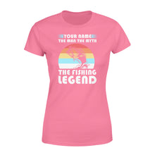 Load image into Gallery viewer, Custom name the man the myth the legend 1970s vintage retro personalized gift - Standard Women's T-shirt