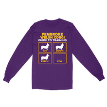Load image into Gallery viewer, Pembroke Welsh Corgi Standard Long Sleeve | Funny Guide to Training dog - FSD2409D08
