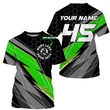 Load image into Gallery viewer, Custom logo racing jersey UPF30+ UV protective Work Less Ride More dirt bike motorcycle racewear NMS1014