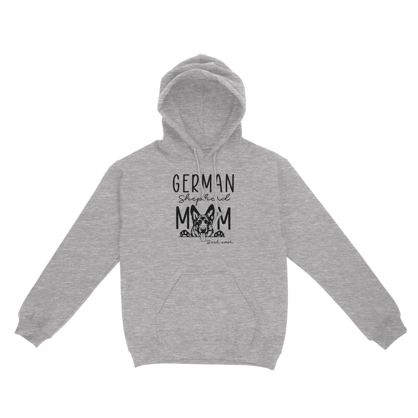 Womens German Shepherd Mom Best Ever Shirt Funny Dog Mom Gift Smiling Dog Standard Hoodie FSD2366D08