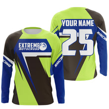 Load image into Gallery viewer, Extreme Motocross custom jersey for men women kids dirt bike racing off-road motorcycle riders NMS1005