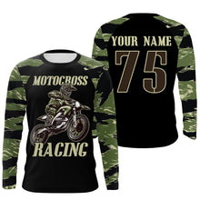 Load image into Gallery viewer, Adult&amp;youth off-road jersey dirt bike custom UPF30+ motocross racing extreme camo motorcycle shirt PDT160
