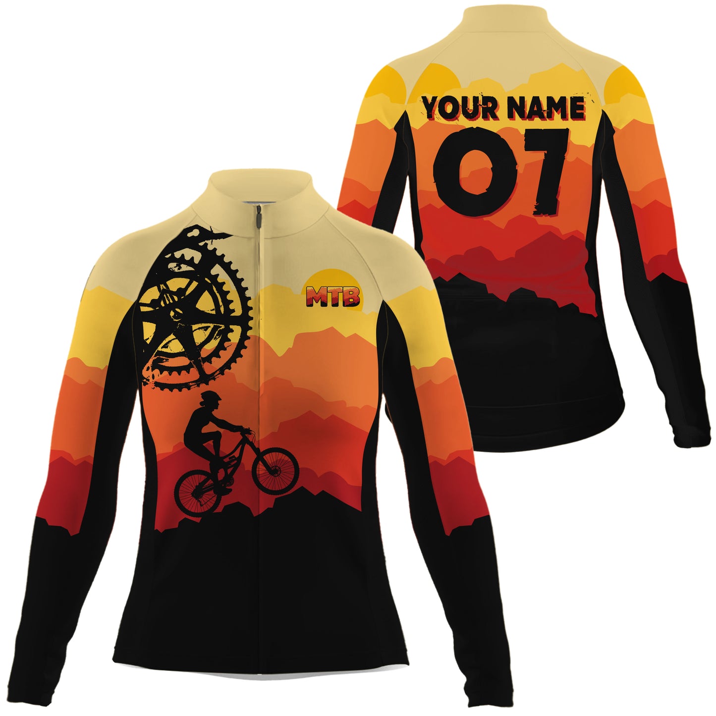 Custom Mens Womens MTB Cycling Jersey Mountain Biking Riders Bicycling Downhill Cyclist| NMS806