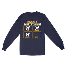 Load image into Gallery viewer, Poodle Standard Long Sleeve | Funny Guide to Training dog - FSD2403D08