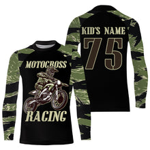 Load image into Gallery viewer, Adult&amp;youth off-road jersey dirt bike custom UPF30+ motocross racing extreme camo motorcycle shirt PDT160