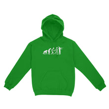 Load image into Gallery viewer, Hunting evolution, hunting gift for men hoodie TAD02