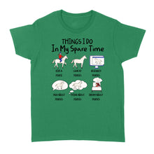 Load image into Gallery viewer, Things I Do In My Spare Time, Horse Gifts For Girls, Women, Gift for horse lovers D03 NQS2676 - Standard Women's T-shirt