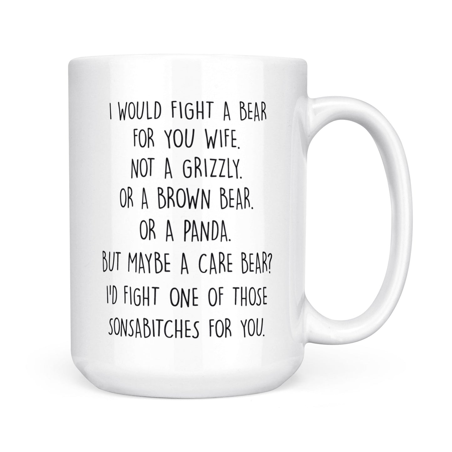 Funny wife mug Funny Valentine gifts for wife best wife gifts - FSD1335D06